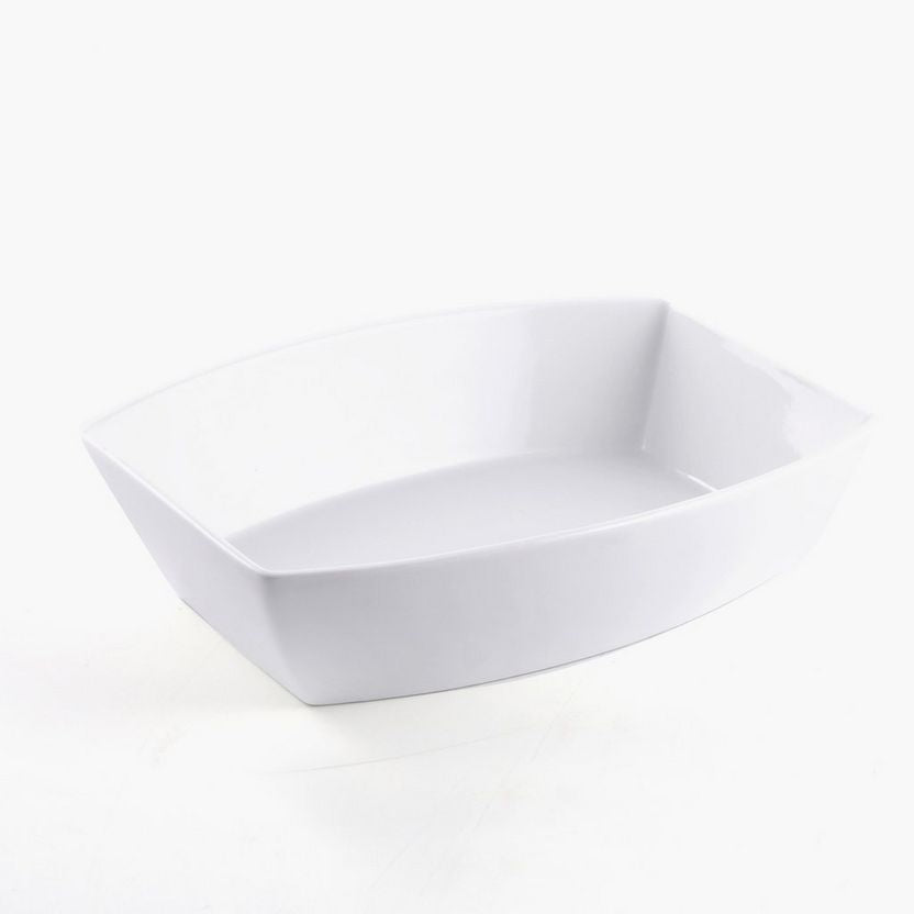 Serving Bowl - Boat Shape 26.5 x 21cm Mila Kitchen Ghana (www.milakitchen.com)