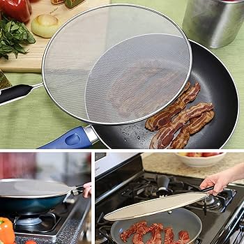 Oil Splatter Screen Mila Kitchen Ghana (www.milakitchen.com)