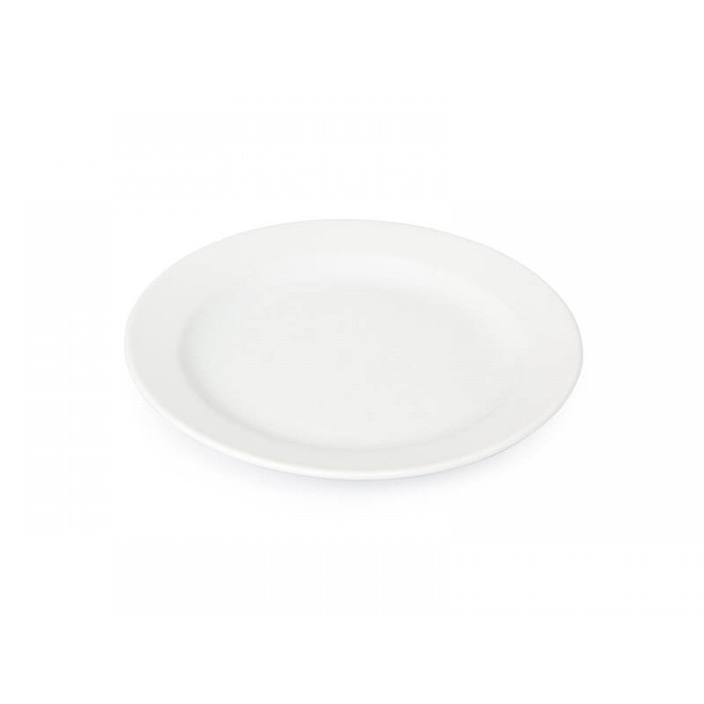 Side Plate - White 20cm / 8 inches Mila Kitchen Ghana (www.milakitchen.com)