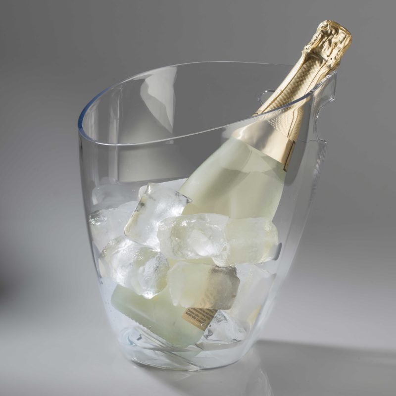 Transparent ice Bucket Mila Kitchen Ghana (www.milakitchen.com)