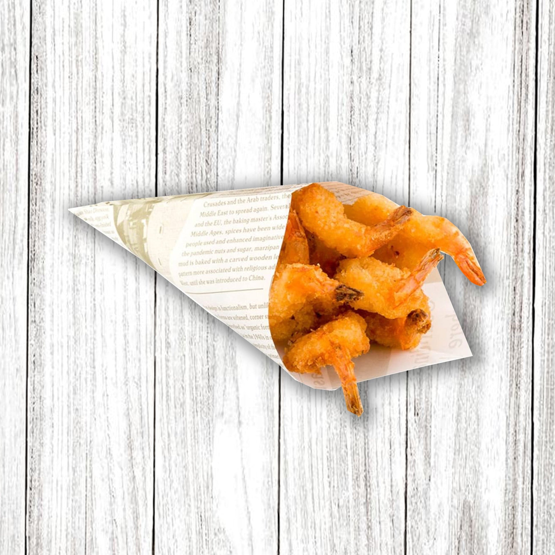 Grease Proof Paper Cones 32.5x 23 x 23cm - 300pcs greaseproof paper Mila Kitchen Ghana (www.milakitchen.com)