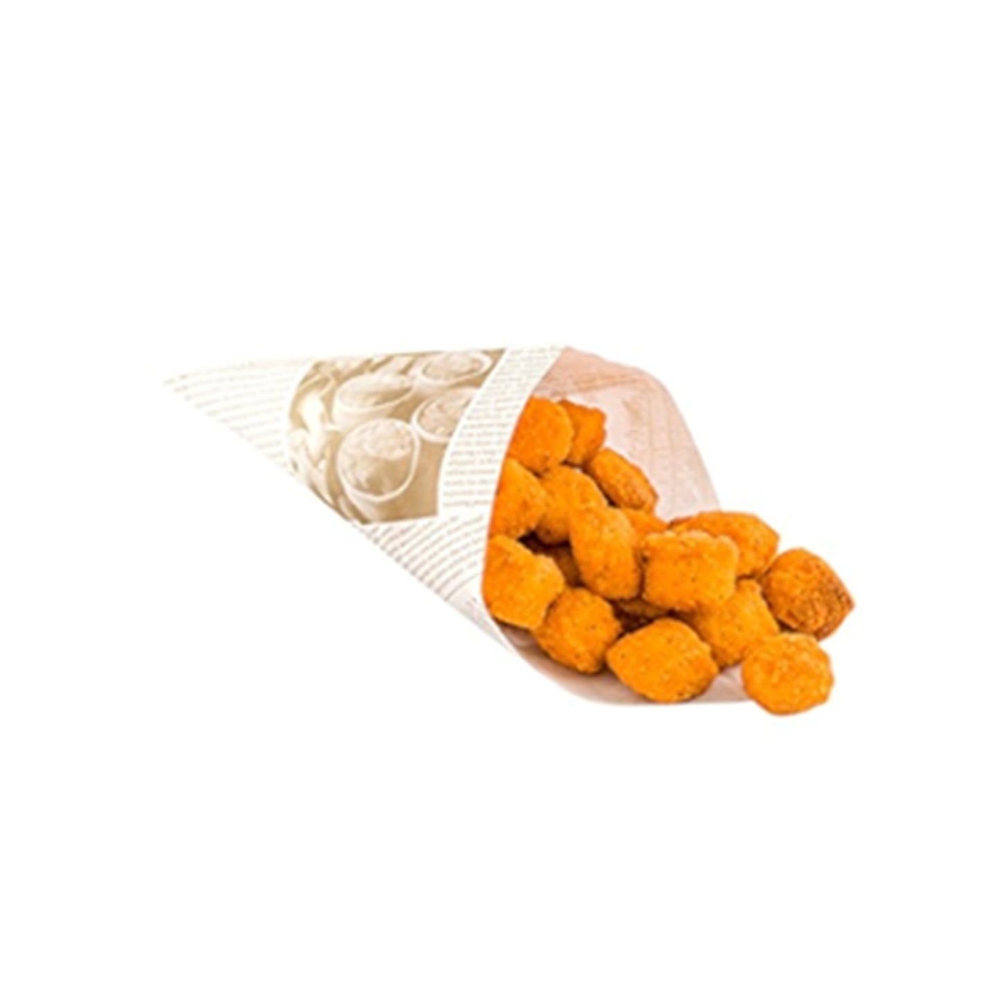 Grease Proof Paper Cones 32.5x 23 x 23cm - 300pcs greaseproof paper Mila Kitchen Ghana (www.milakitchen.com)