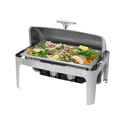 Roll Top Chafing Dish - Rectangular Mila Kitchen Ghana (www.milakitchen.com)