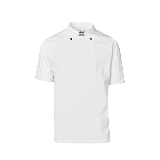 Chef Jacket Utility Press Stud - Short Sleeve Mila Kitchen Tel:0592031234