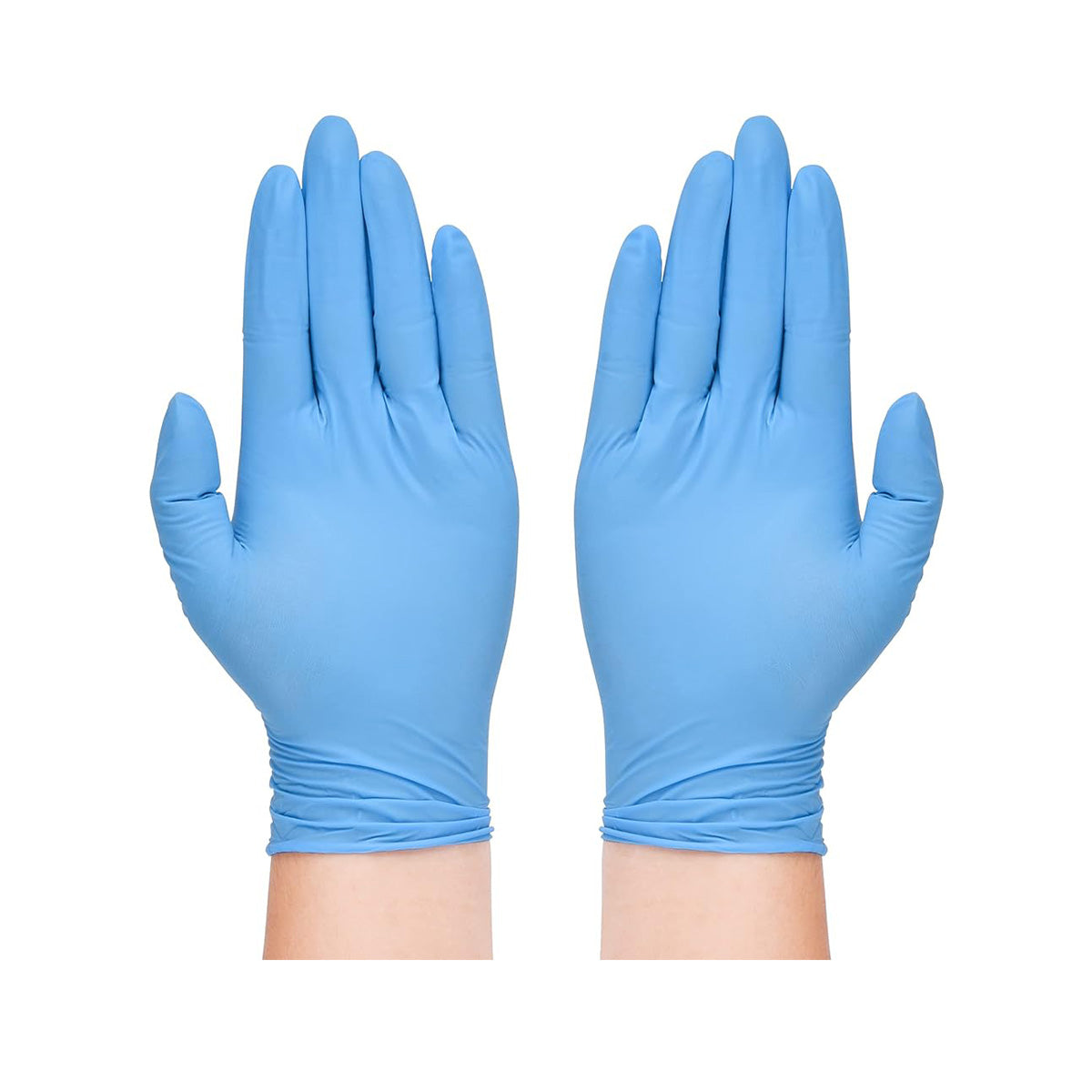 Disposable Blue Gloves - Vinyl (100pcs) - Powder Free Mila Kitchen Ghana (www.milakitchen.com)