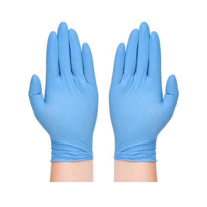 Disposable Blue Gloves - Vinyl (100pcs) - Powder Free Mila Kitchen Ghana (www.milakitchen.com)
