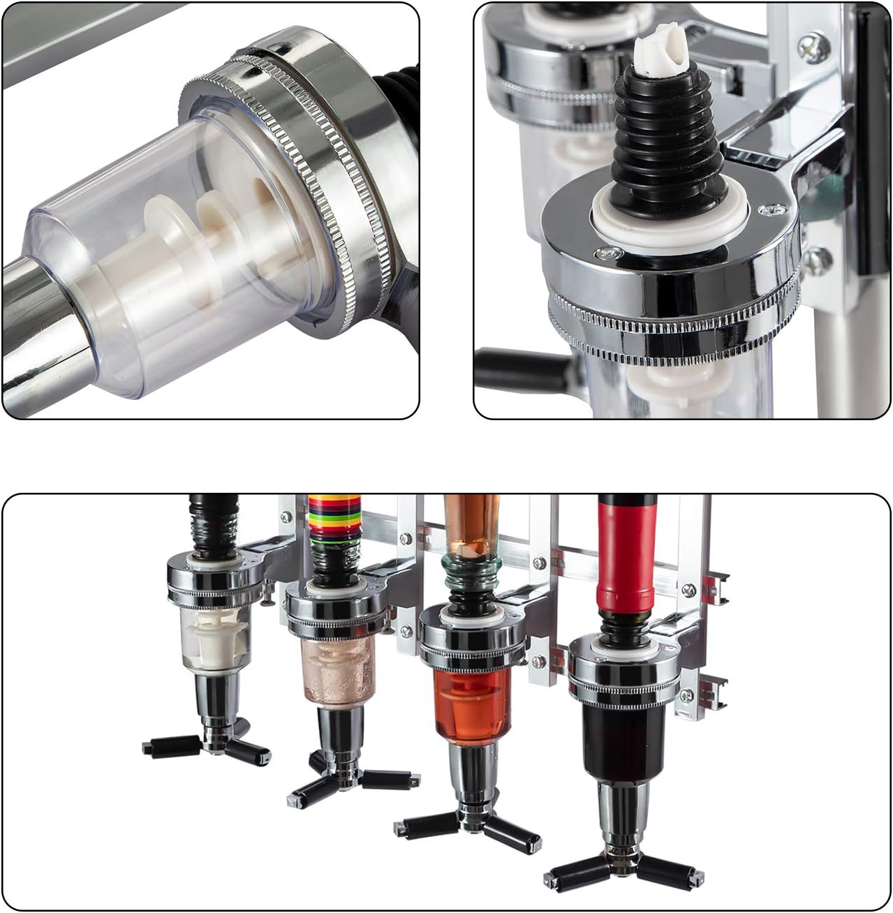 Replacement Nozzle Shot / Liquor Bottle for Optic Dispenser Mila Kitchen Ghana (www.milakitchen.com)