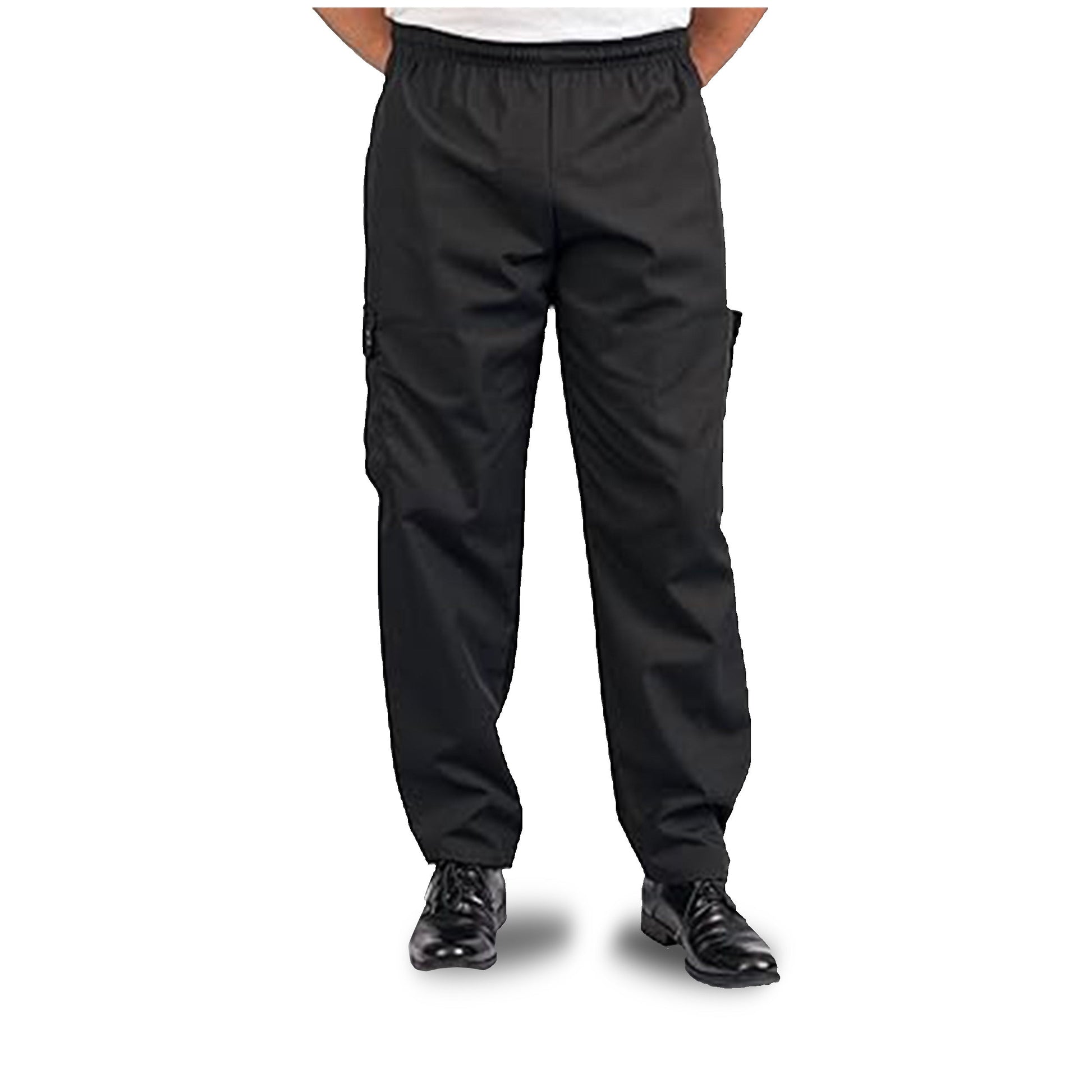 SA Chef Trousers - Black Cargo Mila Kitchen Ghana (www.milakitchen.com)