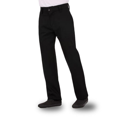 SA Chef Trousers - Poly Cotton Black Mila Kitchen Ghana (www.milakitchen.com)