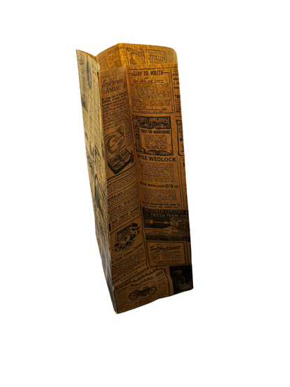 Bags Without Handles "Times" 70 G/M2  22+14x37 cm Natural Kraft Mila Kitchenware and Equipment Limited