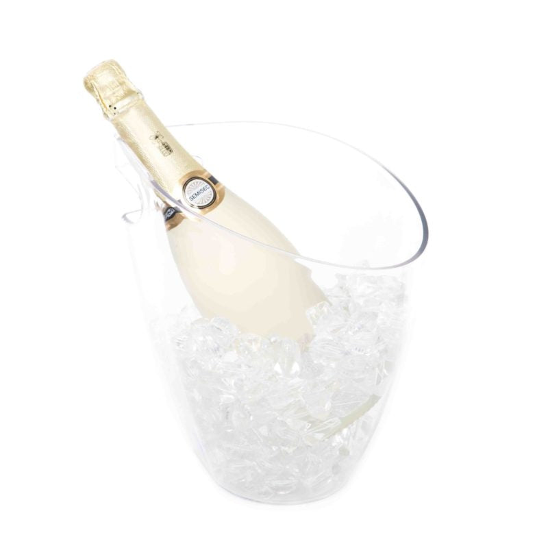 Transparent ice Bucket Mila Kitchen Ghana (www.milakitchen.com)