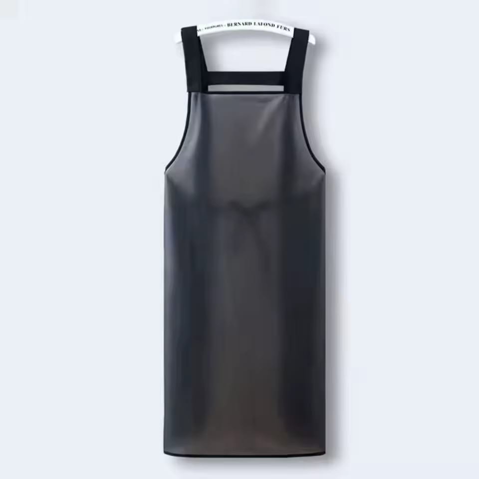 Waterproof Black/Transparent Apron Mila Kitchenware and Equipment Limited