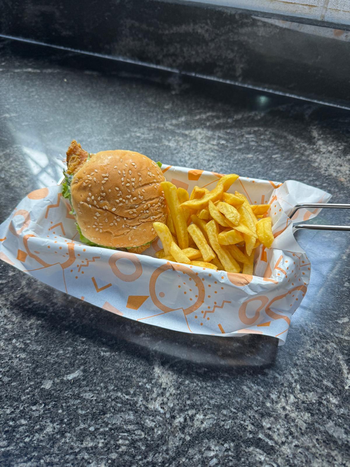 30x30 Orange (1,000pcs per pack) grease proof paper Mila Kitchenware and Equipment Limited