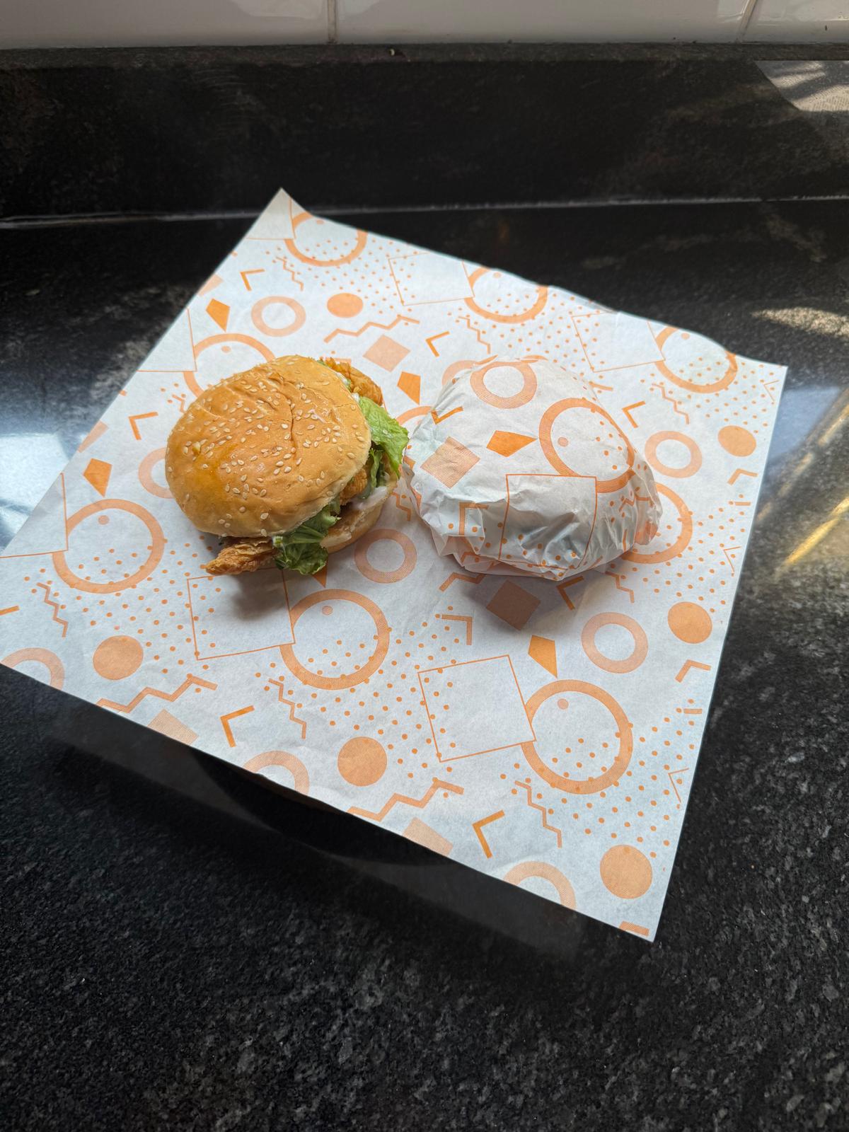 30x30 Orange (1,000pcs per pack) grease proof paper Mila Kitchenware and Equipment Limited