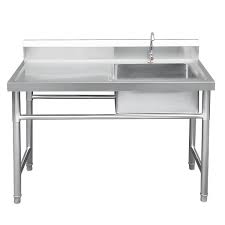 Single Pot Sink with left Side Mila Kitchen Ghana (www.milakitchen.com)