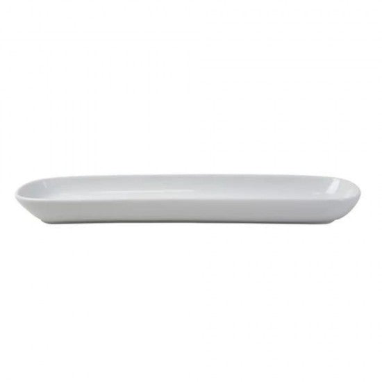 White Rectangular Serving Platter Mila Kitchen Ghana (www.milakitchen.com)