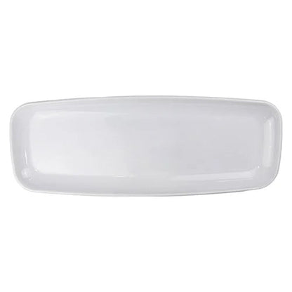 White Rectangular Serving Platter Mila Kitchen Ghana (www.milakitchen.com)