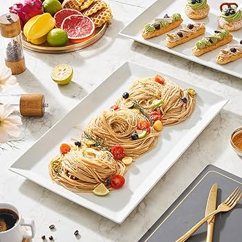 Rectangular Serving Platter 17 x 28cm Mila Kitchen Ghana (www.milakitchen.com)