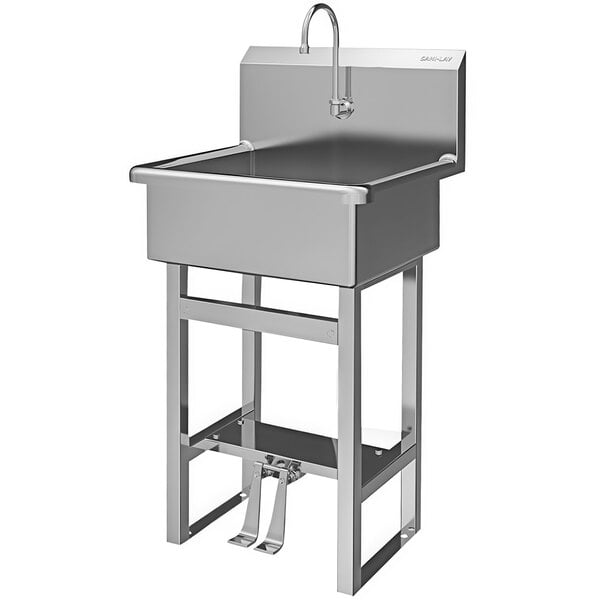 Foot Operated Sink 60 x 60cm Mila Kitchenware and Equipment Limited