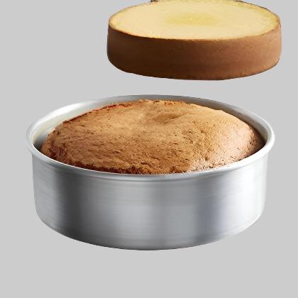 Aluminium Cake Tin - Baking Pan / Sponge Tin 20cm x H8cm Mila Kitchen Ghana (www.milakitchen.com)