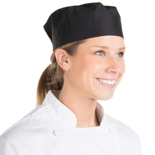 Chef Skull Cap Cap Mila Kitchen Ghana (www.milakitchen.com)